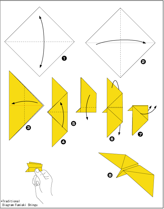Оригами бабочка