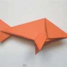 Рыбка оригами