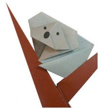 Схема оригами коала