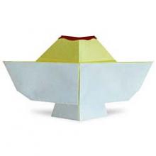 Схема оригами мороженое