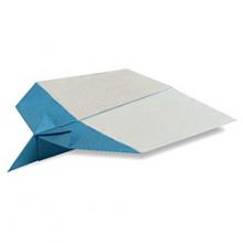 Схема оригами самолет