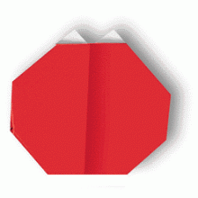 Схема оригами помидор