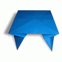 Схема оригами стол